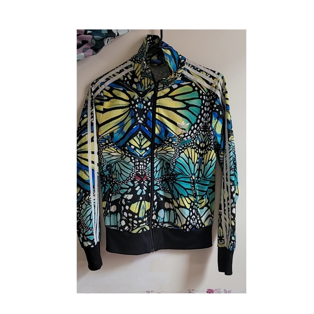 Women's Blue Originals Butterfly Bomber Jacket